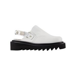 Aj1239 Mules - Toga Pulla - White - Leather